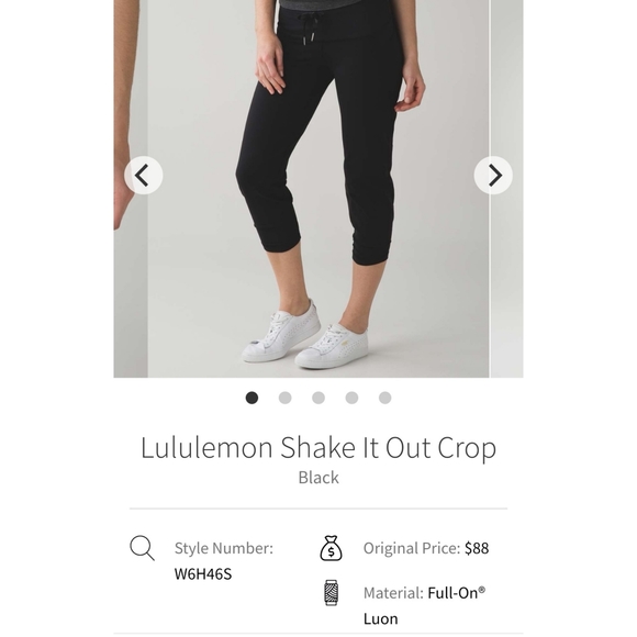 Lululemon Shake It Out Crop Leggings - Picture 14 of 16